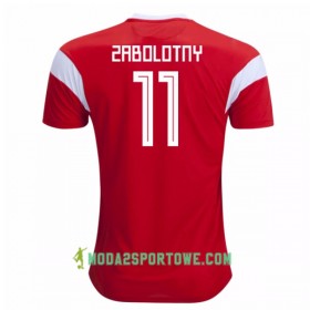 Koszulka Rosja Zabolotny 11 Mistrzostwa Świata 2018 Domowe Stroje Piłkarskie